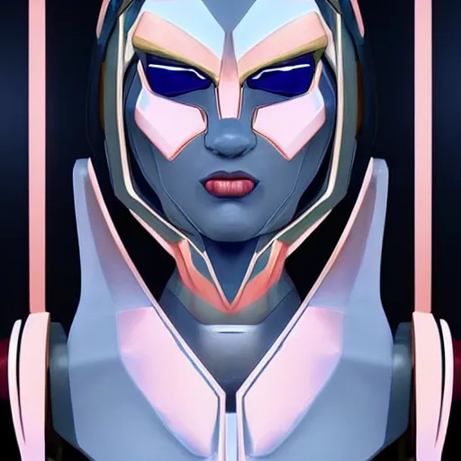 Prompt: symmetry!! a female transformer with full lips, stoic eyes!! very symmetrical face, cybernetic and highly detailed, by steven zavala, by matt tkocz, by shane baxley, transformers cinematic universe, pinterest, deviantart, artstation _ h 7 5 0