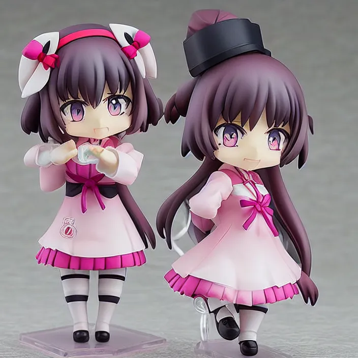 Image similar to Yuzuki Yukari, An anime Nendoroid of Yuzuki Yukari, figurine, detailed product photo