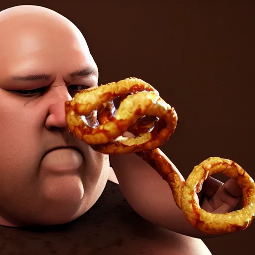 Eating Munching GIF - Eating Munching Onionrings - Discover & Share GIFs