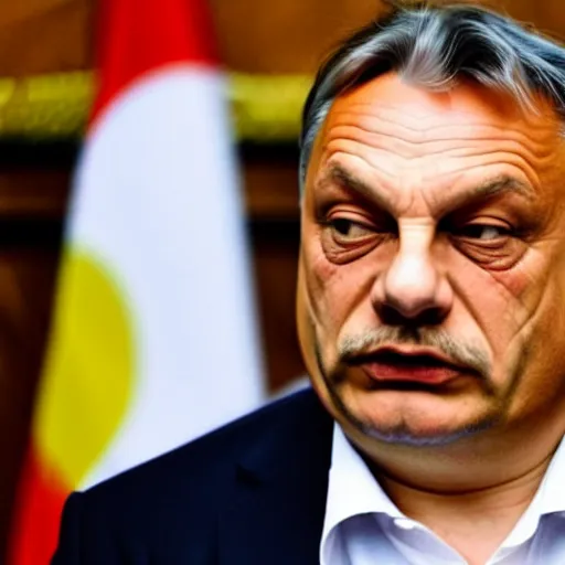 Image similar to Viktor Orban Baki Hanma