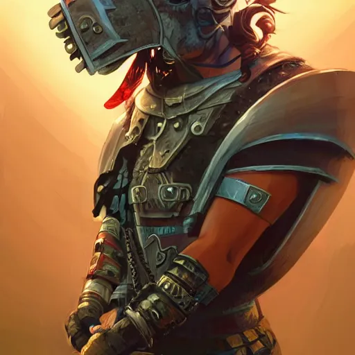 Image similar to cyberpunk viking helmet mask warrior goddess robot ninja fantasy, art gta 5 cover, official fanart behance hd artstation by jesper ejsing, by rhads, makoto shinkai and lois van baarle, ilya kuvshinov, ossdraws