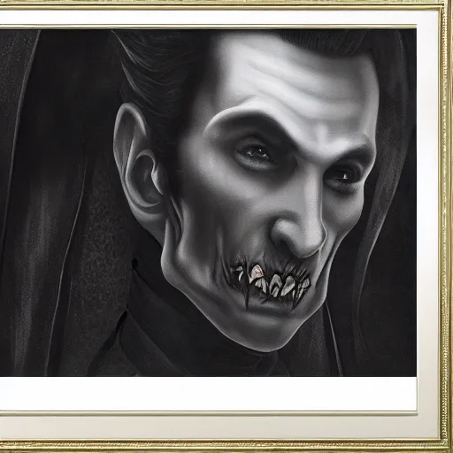 Image similar to Dracula, victorian, different styles, soft light, ominous, photorealistic, detailed, 8k