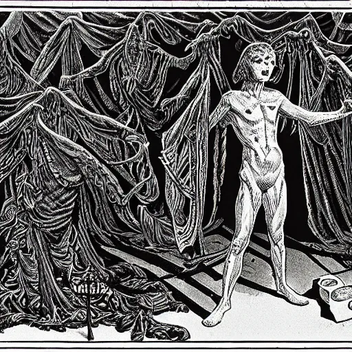 Image similar to A young mage in an invocation ritual, realistic, sharp focus, 8k high definition, insanely detailed, intricate, elegant, art by Virgil Finlay