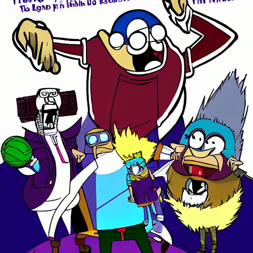 Image similar to the power from regular show