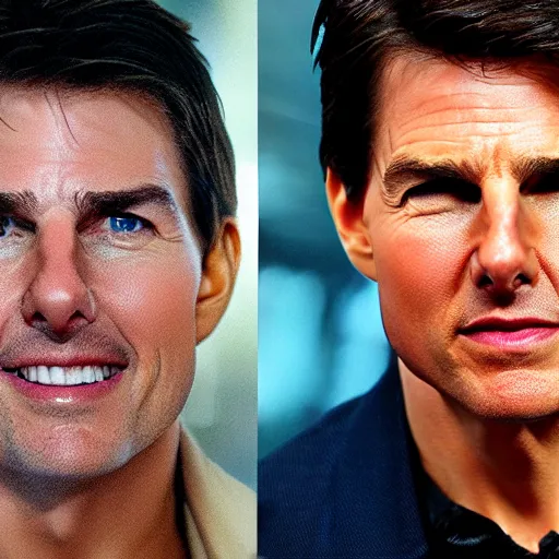 Prompt: tom cruise starring in faceoff
