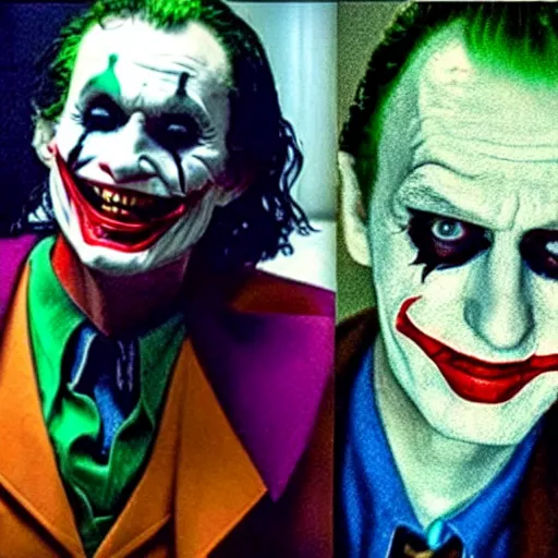 Image similar to Woody as The Joker