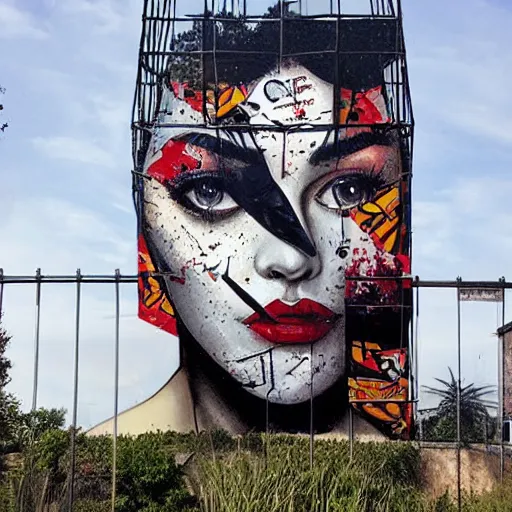 Image similar to La cage et le mur du son, by Sandra Chevrier