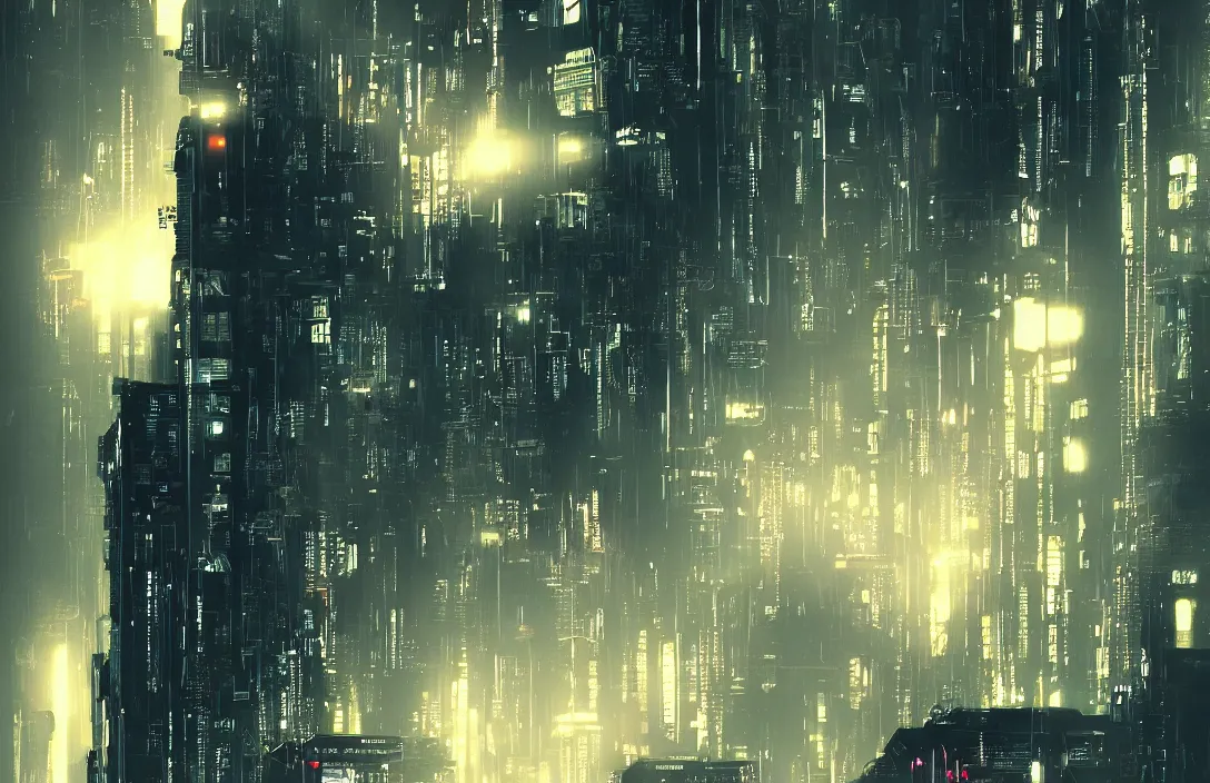 cyberpunk inspired phone wallpaper, blade runner