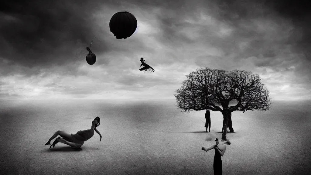 Prompt: surrealism photography by Sarolta Bán