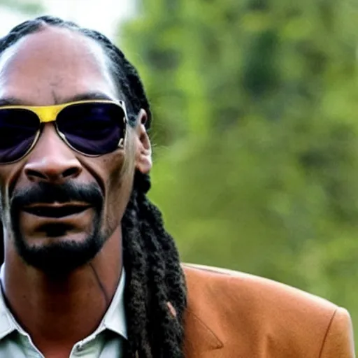 Image similar to snoop dogg as a walking dead character