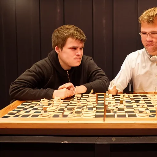 Prompt: stockfish beats magnus carlsen