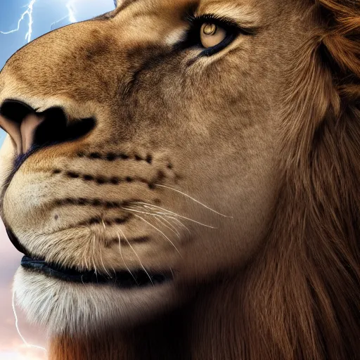 Image similar to girl riding a lion, extremely detailed, high quality, 4 k, cinematic, dramatic lightning, photo realistic, beautiful face, highly detailed face