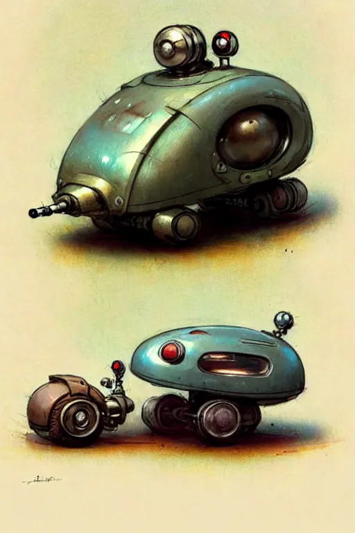 Image similar to ( ( ( ( ( 1 9 5 0 s retro future android robot fat robot mouse wagon. muted colors., ) ) ) ) ) by jean - baptiste monge,!!!!!!!!!!!!!!!!!!!!!!!!!