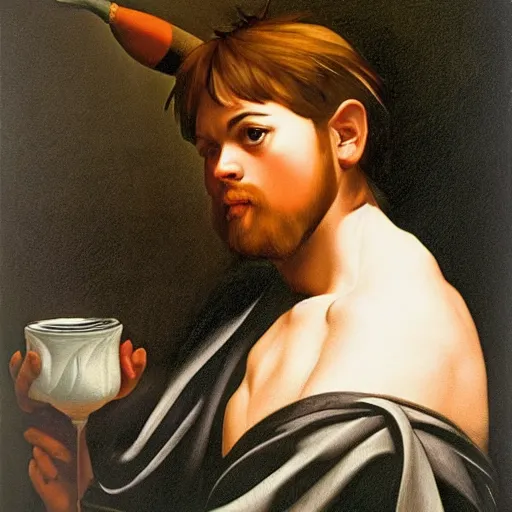 Prompt: portrait of Pikachu in the style of Caravaggio, detailed oil painting