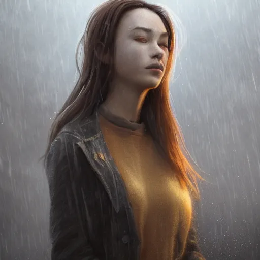 Prompt: ino in real life, face centered portrait, Confident, fog, rain, volumetric lighting, beautiful, golden hour, sharp focus, ultra detailed, cgsociety by Leesha Hannigan, Ross Tran, Thierry Doizon, Kai Carpenter,Ignacio Fernández Ríos