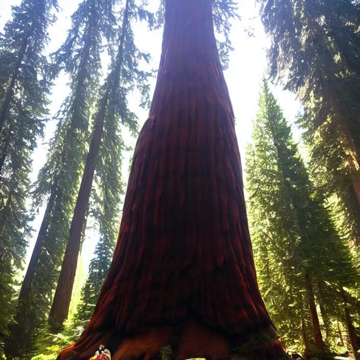 Prompt: giant jellyfish among the giant sequoia trees at 2875 adanac.st vanvcouver,british columbia,canada