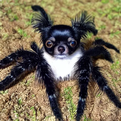 Image similar to chihuahua tarantula hybrid