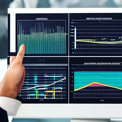 Prompt: people doing cost analysis in a dashboard with charts and graphs, saas website like illustration!!!