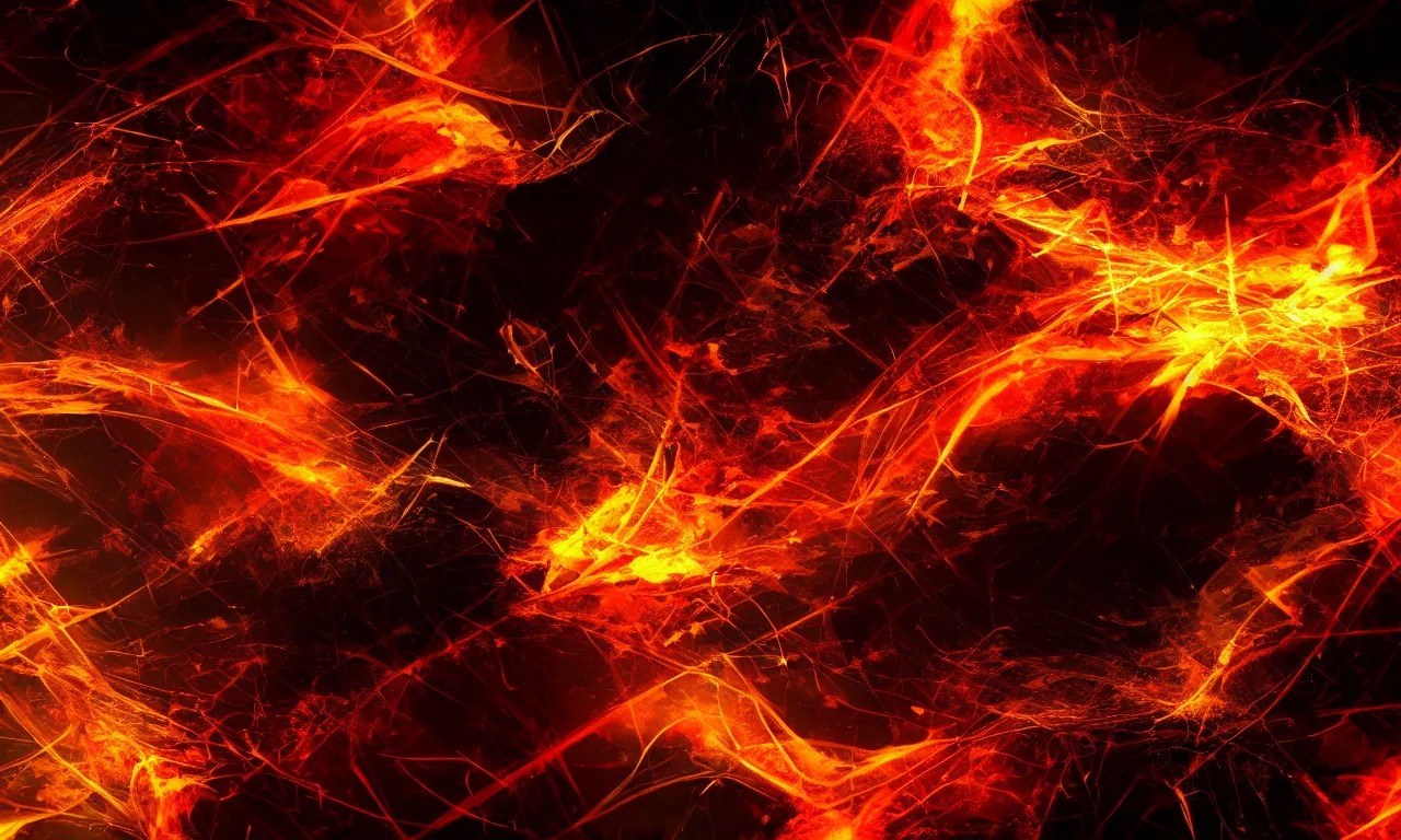 Image similar to epic abstract desktop background, hd, 4 k, fire effects, realistic