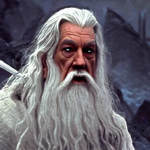 Prompt: Gandalf explains that he killed the Balrog. He was also killed in the fight, but was sent back to Middle-earth to complete his mission. He is clothed in white and is now Gandalf the White, for he has taken Saruman's place as the chief of the wizards.