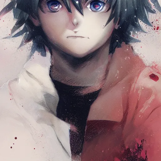 Image similar to killua zoldyck, detailed portrait, intricate complexity, by greg rutkowski, artgerm, ross tran, conrad roset, takato yomamoto, ilya kuvshinov. 4 k, beautiful, cinematic dramatic atmosphere