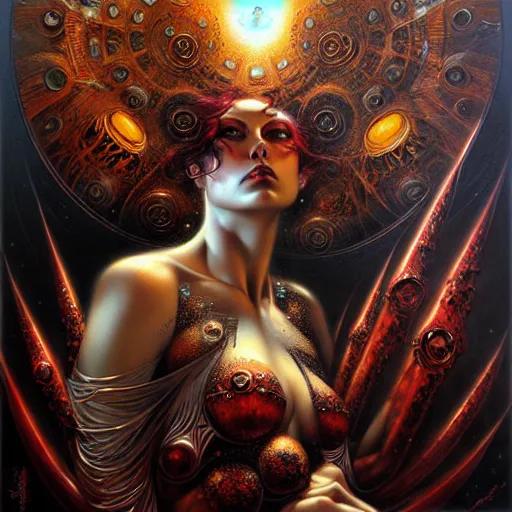 Image similar to Divine Chaos Engine by Karol Bak