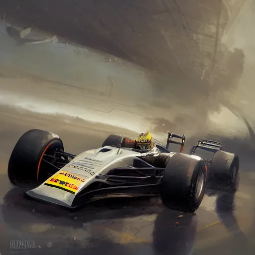 Image similar to formula one geog darrow greg rutkowski