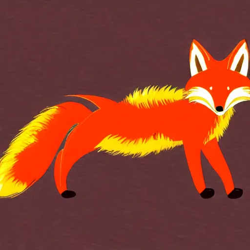 Image similar to fire fox