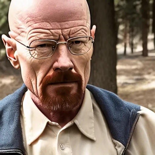 Image similar to A still of Walter White in Stranger Things