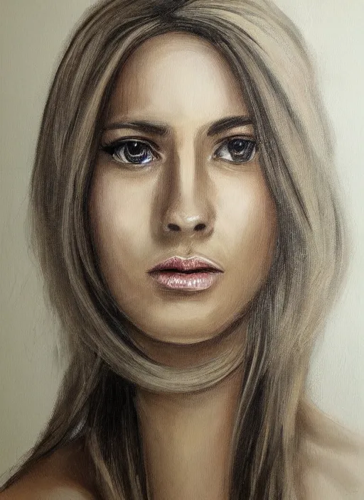 Prompt: Female face portrait. Reddit.com/r/Art