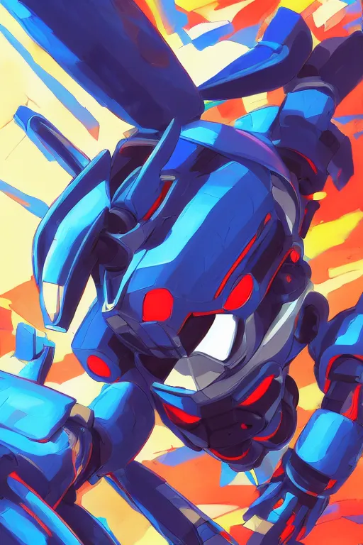 Image similar to robot ninja mask helmet megaman x zero rockman 2 0 2 2 switch game boss legacy collection fanart artsation, art gta 5 comics, behance hd by jesper ejsing, by rhads, makoto shinkai and lois van baarle, ilya kuvshinov, rossdraws global illumination ray tracing