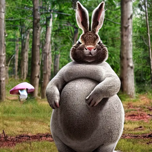 Image similar to a big chungus fungus among us