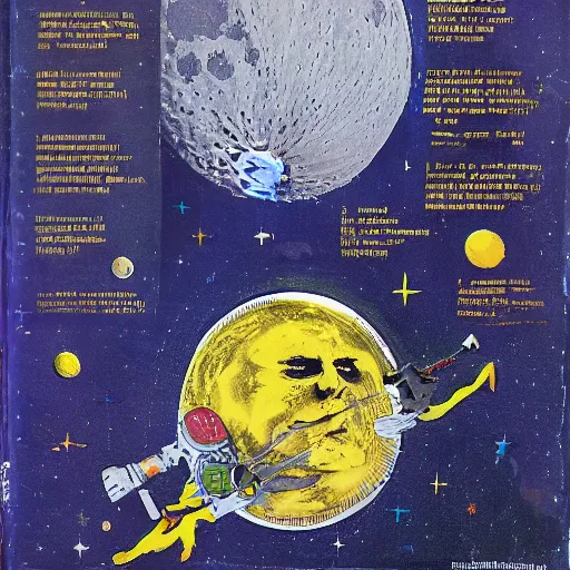 Image similar to Khrushchevka on the moon