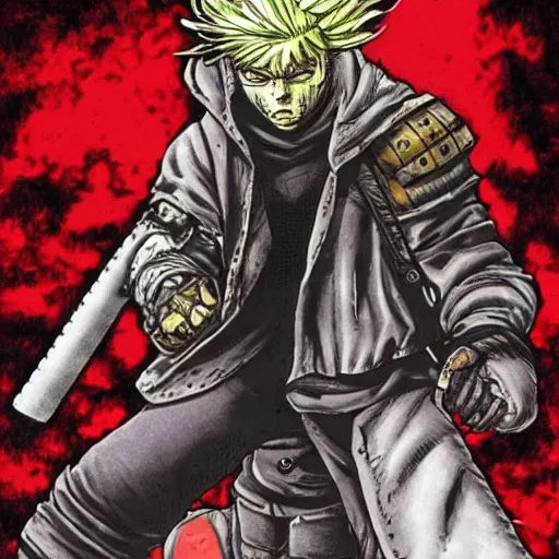 Image similar to dorohedoro