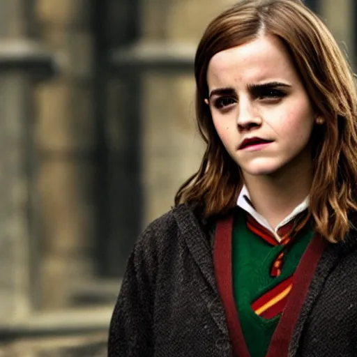 Image similar to Emma Watson as harry potter