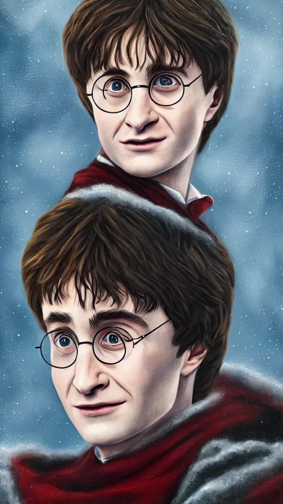 Image similar to a close - up portrait of harry potter, attending the yule ball. beautiful painting by jim kay. color harmony, 8 k detail, gallery quality, hd wallpaper, premium prints available, hyper - detailed, intricate design.