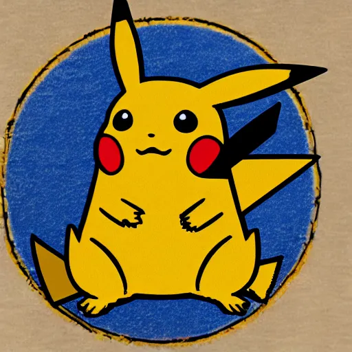 Image similar to a planet pikachu