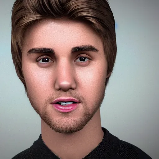 Image similar to hyperrealistic dslr film still of justin beiber with buck - tooth beaver teeth, stunning 8 k octane comprehensive 3 d render, inspired by istvan sandorfi & greg rutkowski & unreal engine, perfect symmetry, dim volumetric cinematic lighting, extremely hyper - detailed, incredibly real lifelike attributes & flesh texture, intricate, masterpiece, artstation