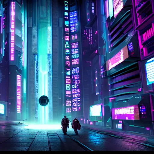 Prompt: a cyberpunk charector