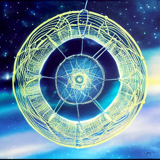 Image similar to event horizon dream catcher, artists depiction