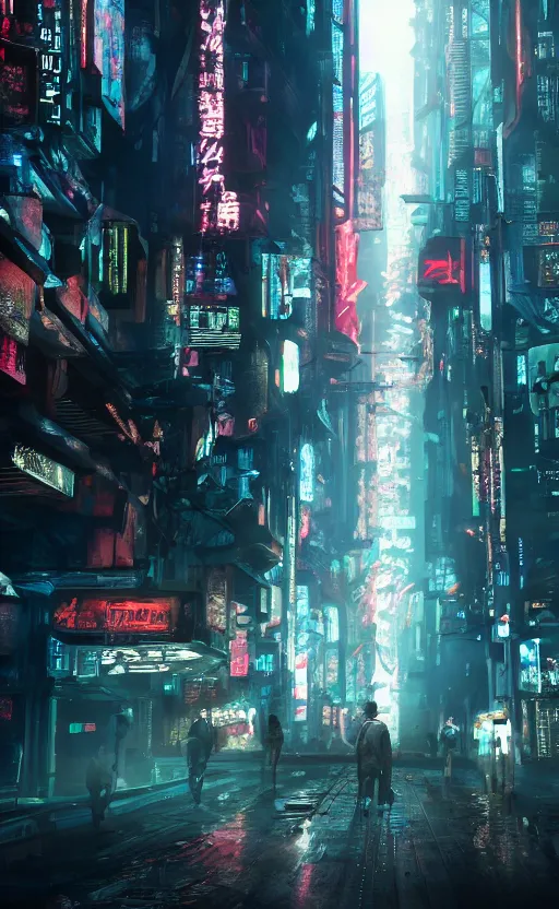 Image similar to the other world Dean Roger, Photo, 4k,octane render, photorealism, concept art, deviant art, cyberpunk, bladerunner High definition, ultra realistic, 35mm