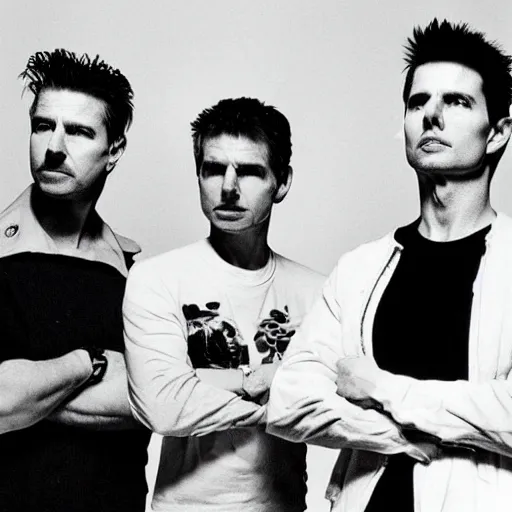 Image similar to tom cruise in depeche mode in 1 9 8 9