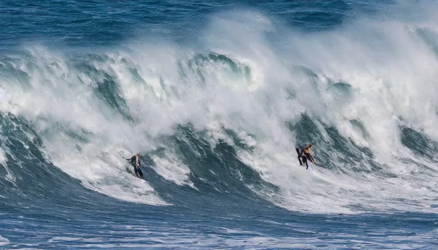 Prompt: big wave surfing, sandy beach!!!!!