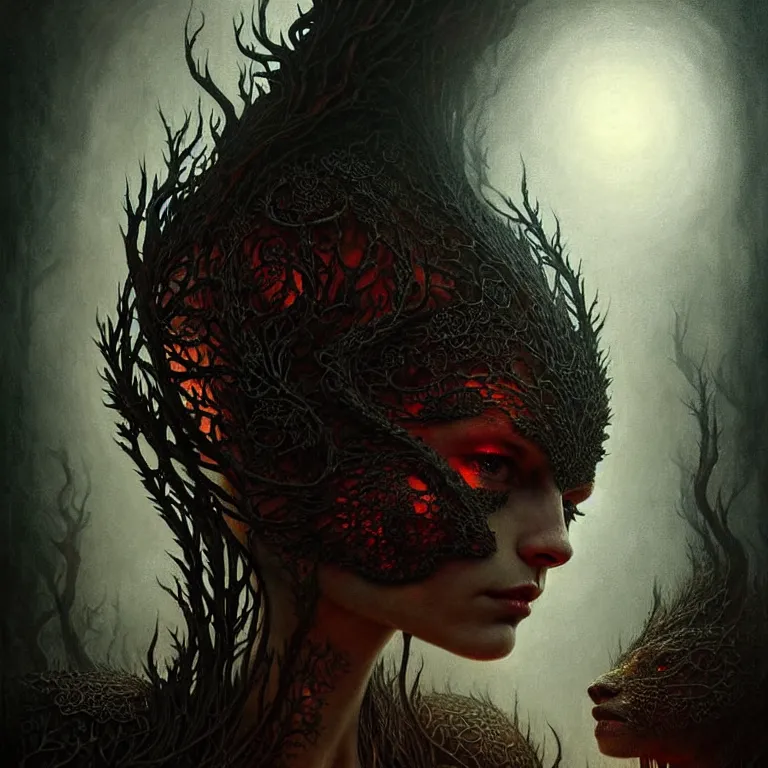 Image similar to epic professional digital art of hungry eyes, atmospheric lighting, painted, intricate, detailed, foreboding background, by leesha hannigan, wayne haag, reyna rochin, ignacio fernandez rios, mark ryden, iris van herpen,, epic, stunning, gorgeous, much wow, cinematic, masterpiece.