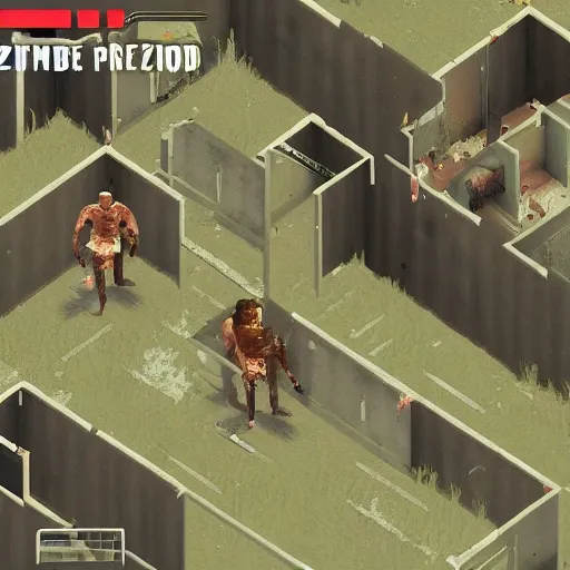 Image similar to the game project zomboid.