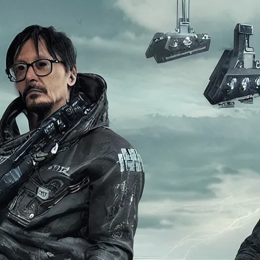 Image similar to Hideo Kojima presents Death Stranding