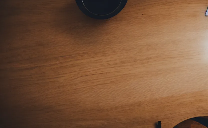 Image similar to top view of a table, natural light, cinematic lighting, 8 k