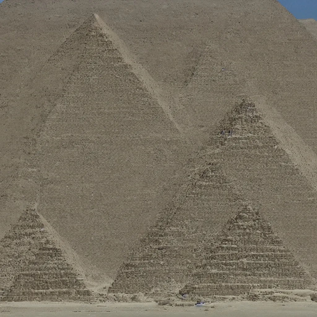 Image similar to pyramid cross section