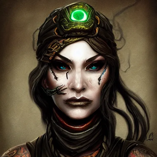 Image similar to snake-face lady, snake-face lady, snake-face lady, snake mouth, epic fantasy digital art, fantasy style art, fantasy hearthstone art style