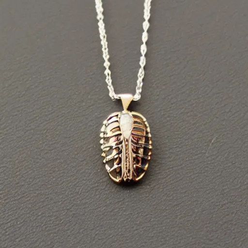 Image similar to trilobite design jewelry